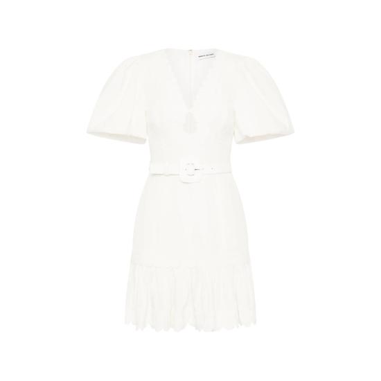 26SS 레베카 밸런스 미디 원피스 2601 1534 IVORY NEUTRALS