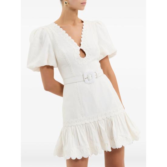 26SS 레베카 밸런스 미디 원피스 2601 1534 IVORY NEUTRALS - REBECCA VALLANCE