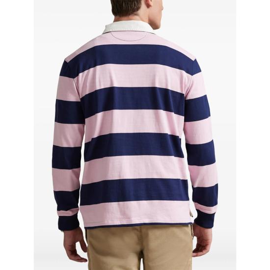 26SS 랄프 로렌 폴로 티셔츠 710717116501 CAPNA PINK BLUE - RALPH LAUREN