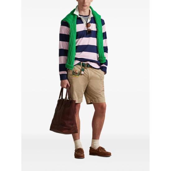 26SS 랄프 로렌 폴로 티셔츠 710717116501 CAPNA PINK BLUE - RALPH LAUREN