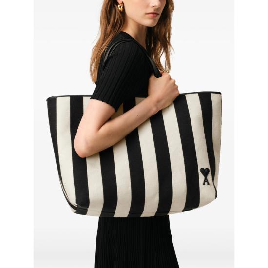 26SS 아미 토트백 ULL733 AW0026 1360 BLACK NEUTRALS - AMI