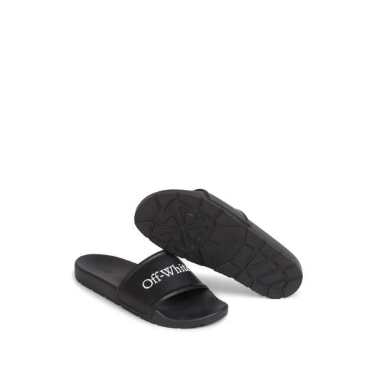 26SS 오프화이트 뮬/슬리퍼 M002S6M002 BLKWH BLACK - OFF WHITE