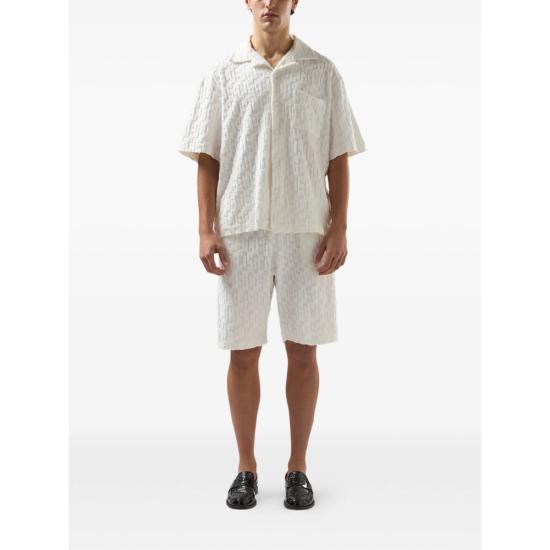 26SS 지씨디에스 반팔 셔츠 C1MBQH172T078 OPTWH NEUTRALS - GCDS