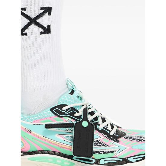 26SS 오프화이트 스니커즈 M295S6F004 AQMIN BLUE - OFF WHITE