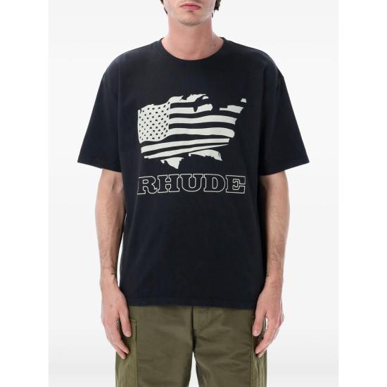 26SS 루드 반팔 티셔츠 RHSS26TT08012 3158 BLACK