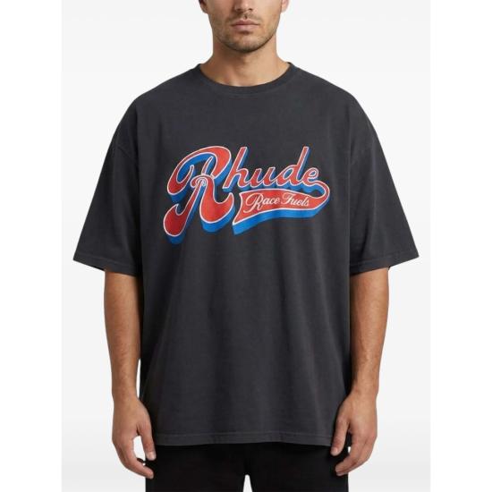 26SS 루드 반팔 티셔츠 RHSS26TT03012 6187 GREY - RHUDE