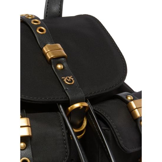 26SS 핑코 백팩 106053 A358 Z99Q BLACK - PINKO