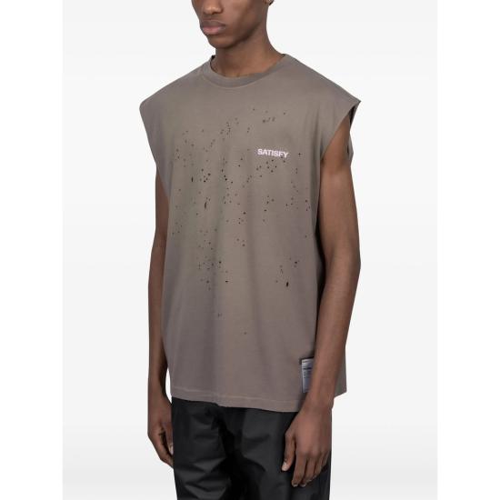 26SS 새티스파이 모스테크 머슬 티셔츠 11005 91E02 SUNBL NEUTRALS - SATISFY