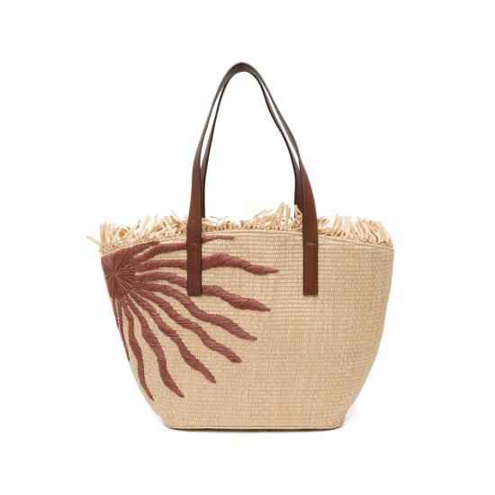 26SS 팜 리오 숄더백 356620 L0082 NEUTRALS BROWN