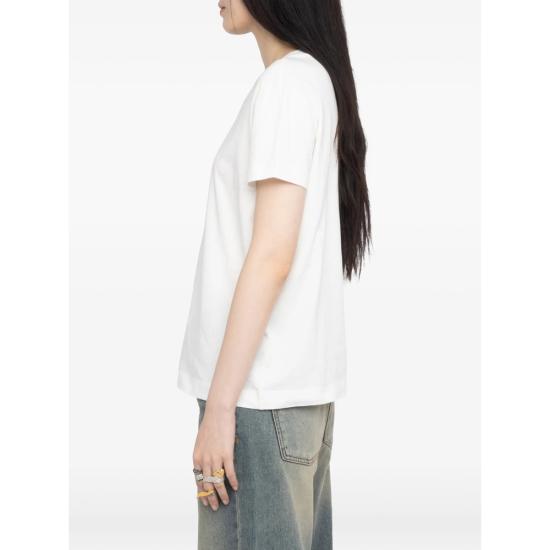 26SS 자딕앤볼테르 반팔 티셔츠 JWTS02871 JUDO WHITE - ZADIG & VOLTAIRE