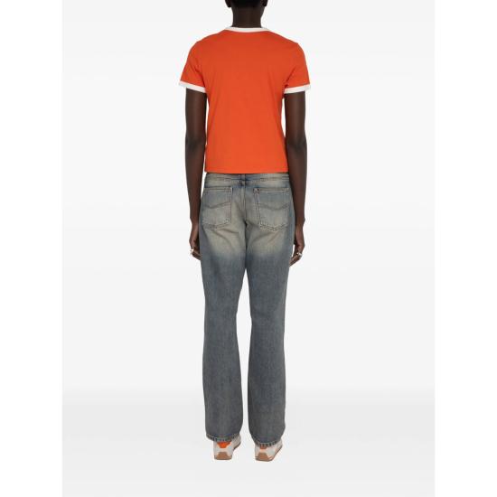 26SS 자딕앤볼테르 반팔 티셔츠 JWTS02854 TANGE ORANGE - ZADIG & VOLTAIRE