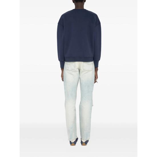 26SS 자딕앤볼테르 긴팔 티셔츠 JWSS01698 ENCRE BLUE - ZADIG & VOLTAIRE