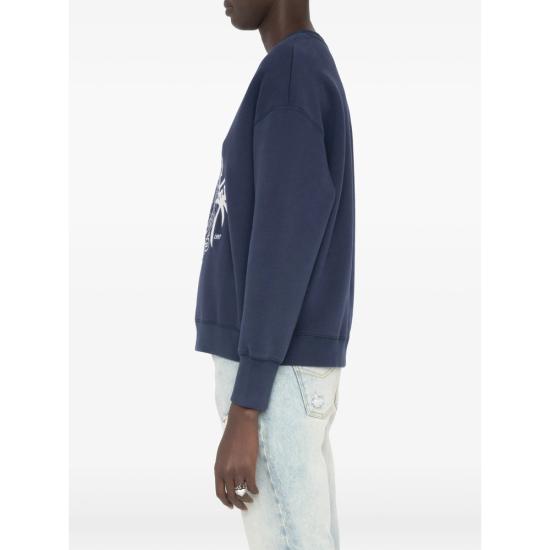 26SS 자딕앤볼테르 긴팔 티셔츠 JWSS01698 ENCRE BLUE - ZADIG & VOLTAIRE