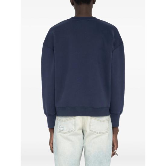 26SS 자딕앤볼테르 긴팔 티셔츠 JWSS01698 ENCRE BLUE - ZADIG & VOLTAIRE