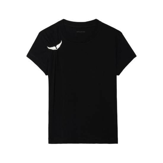 26SS 자딕앤볼테르 반팔 티셔츠 JWTS02871 BLACK