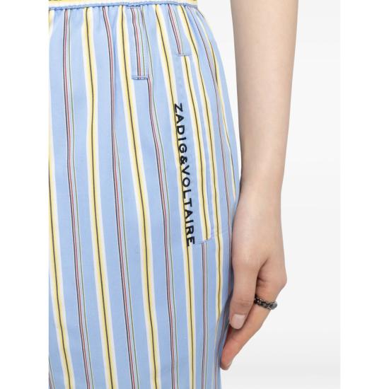 26SS 자딕앤볼테르 팔라초 팬츠 WWPA01907 SIXTI BLUE - ZADIG & VOLTAIRE