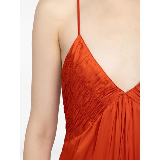 26SS 자딕앤볼테르 롱 원피스 WWDR01076 TANGE ORANGE - ZADIG & VOLTAIRE