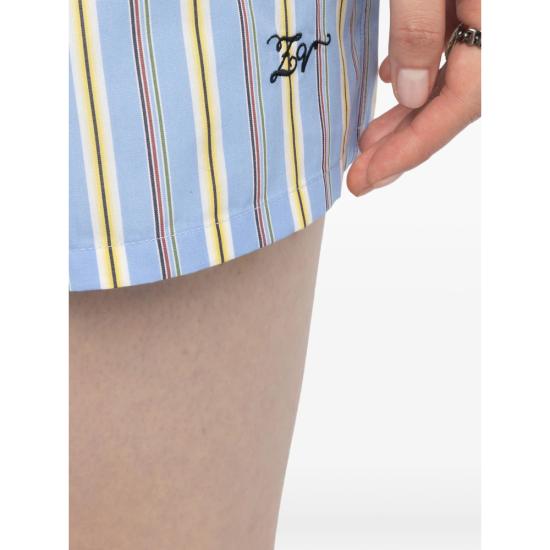 26SS 자딕앤볼테르 숏팬츠 WWBS01176 SIXTI BLUE YELLOW - ZADIG & VOLTAIRE