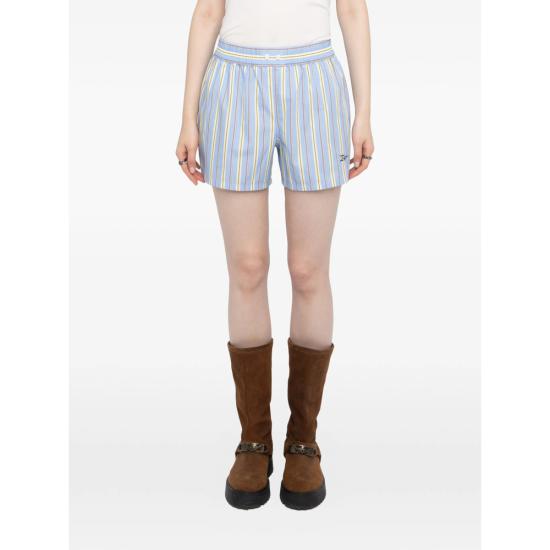 26SS 자딕앤볼테르 숏팬츠 WWBS01176 SIXTI BLUE YELLOW - ZADIG & VOLTAIRE