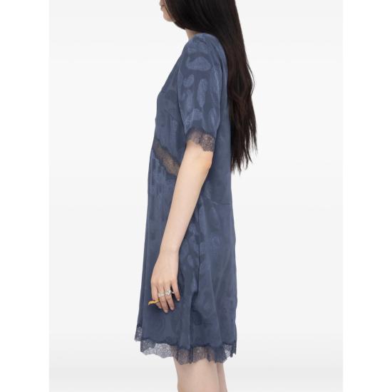 26SS 자딕앤볼테르 미디 원피스 WWDR02616 STORM BLUE - ZADIG & VOLTAIRE