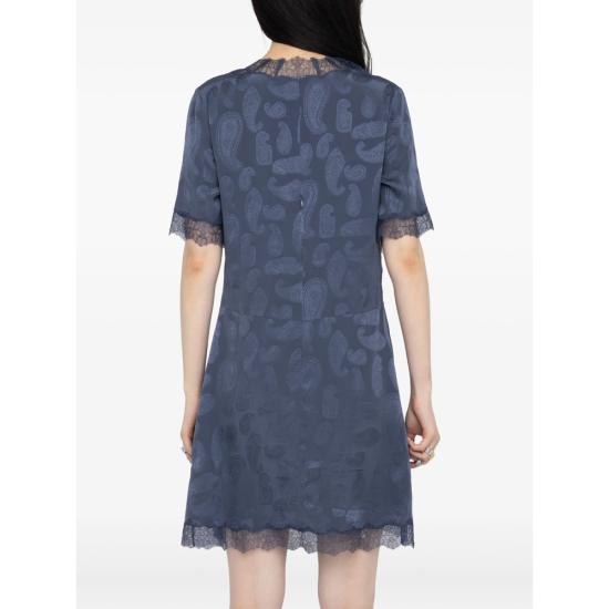 26SS 자딕앤볼테르 미디 원피스 WWDR02616 STORM BLUE - ZADIG & VOLTAIRE