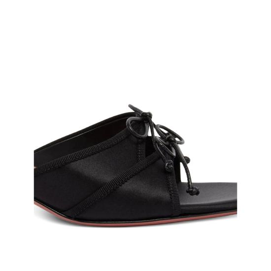 26SS 아미나 무아디 힐/펌프스 ELEONORA 45 BLACK - AMINA MUADDI