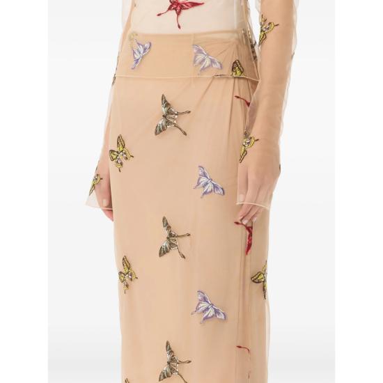 26SS 블루마린 스커트 4G123A F8209 NEUTRALS - BLUMARINE