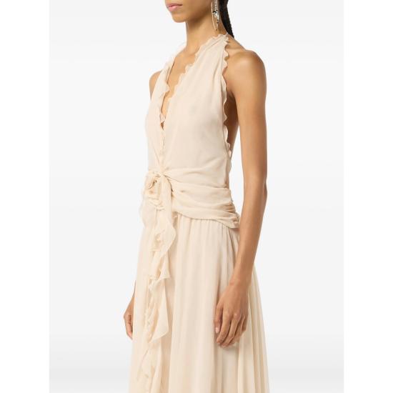 26SS 블루마린 원피스 2A803A N0817 NEUTRALS - BLUMARINE