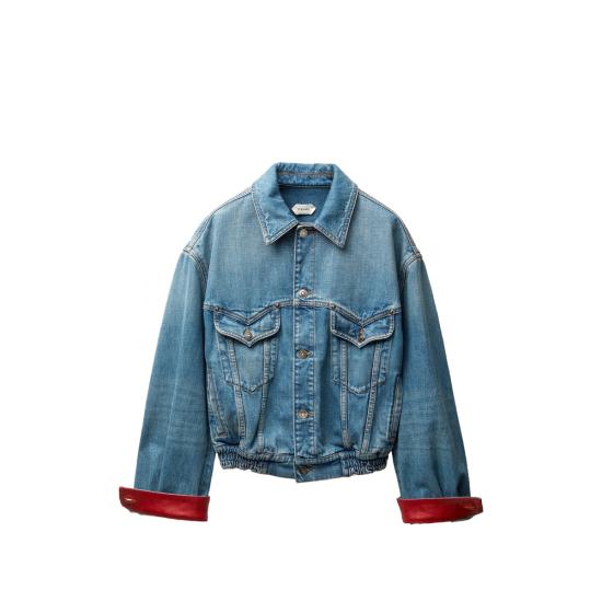 26SS 베르사체 데님 자켓 1A17921 1023603 2DC50 BLUE