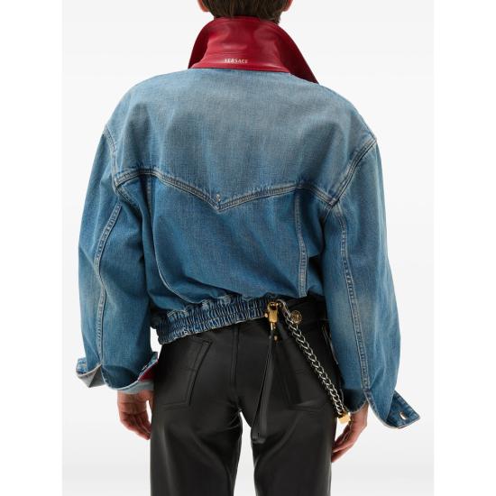 26SS 베르사체 데님 자켓 1A17921 1023603 2DC50 BLUE - VERSACE