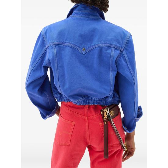 26SS 베르사체 데님 자켓 1A17871 1024527 1DB10 BLUE - VERSACE