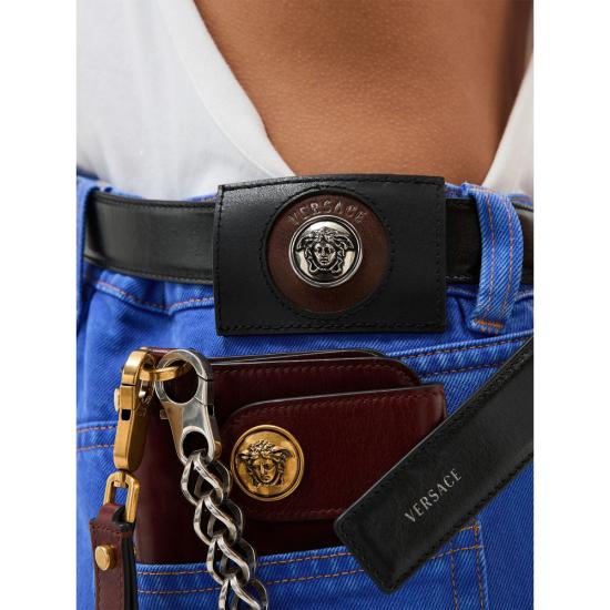 26SS 베르사체 스트레이트 팬츠 1A17871 1024569 1DB10 BLUE - VERSACE