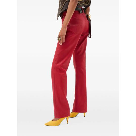 26SS 베르사체 스트레이트 팬츠 1A17491 1023785 1RE60 RED - VERSACE