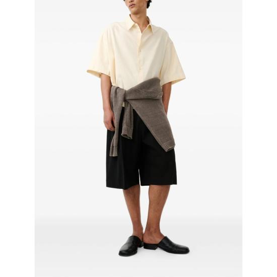 26SS 스튜디오 니콜슨 반팔 셔츠 SNM 1267 SANKO ANWHI NEUTRALS - STUDIO NICHOLSON