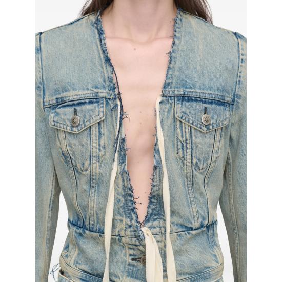 26SS 마르지엘라 데님 자켓 M30066 S29AM0412 962 BLUE - MAISON MARGIELA