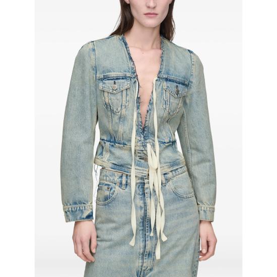 26SS 마르지엘라 데님 자켓 M30066 S29AM0412 962 BLUE - MAISON MARGIELA