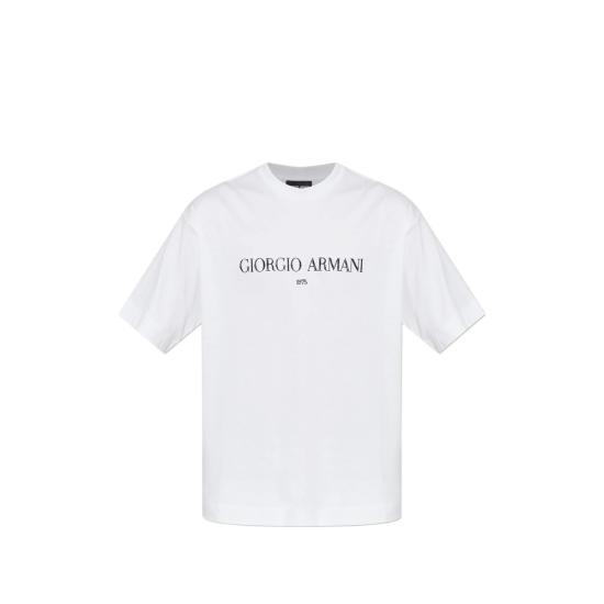 26SS 조르지오 아르마니 반팔 티셔츠 TE10629 GM003613 U0006 WHITE