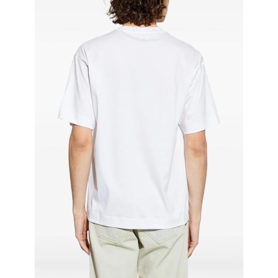 26SS 조르지오 아르마니 반팔 티셔츠 TE10629 GM003613 U0006 WHITE - GIORGIO ARMANI