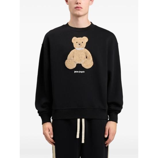 26SS 팜앤젤스 스웨터 PMBA08HS26 FLE009 1060 BLACK - PALM ANGELS