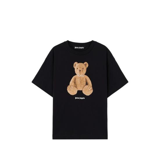 26SS 팜앤젤스 반팔 티셔츠 PMAA109S26 JER00A 1060 BLACK