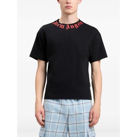 26SS 팜앤젤스 반팔 티셔츠 PMAA109S26 JER008 1025 BLACK - PALM ANGELS