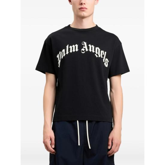 26SS 팜앤젤스 반팔 티셔츠 PMAA109S26 JER00G 1003 BLACK - PALM ANGELS