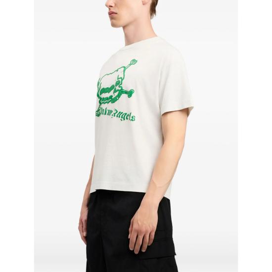 26SS 팜앤젤스 반팔 티셔츠 PMAA109S26 JER004 0355 NEUTRALS - PALM ANGELS