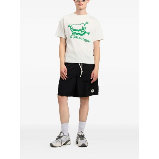 26SS 팜앤젤스 반팔 티셔츠 PMAA109S26 JER004 0355 NEUTRALS - PALM ANGELS