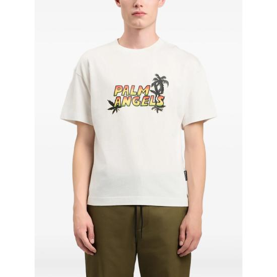26SS 팜앤젤스 반팔 티셔츠 PMAA109S26 JER00C 0384 NEUTRALS - PALM ANGELS