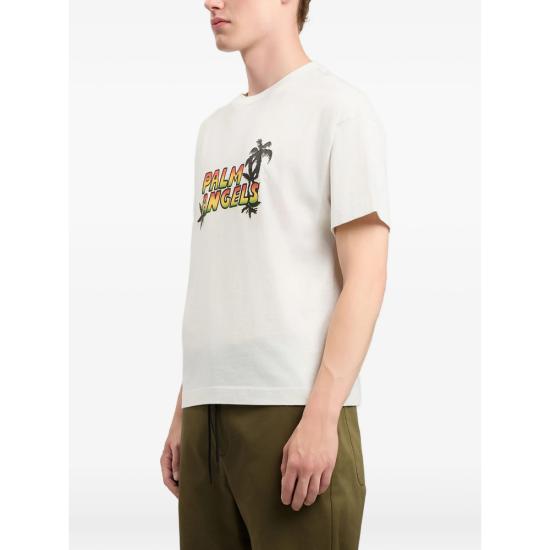 26SS 팜앤젤스 반팔 티셔츠 PMAA109S26 JER00C 0384 NEUTRALS - PALM ANGELS