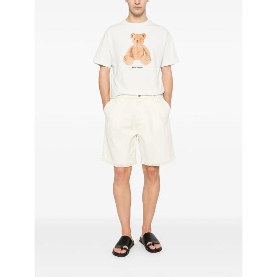 26SS 팜앤젤스 반팔 티셔츠 PMAA109S26 JER00A 0360 NEUTRALS - PALM ANGELS