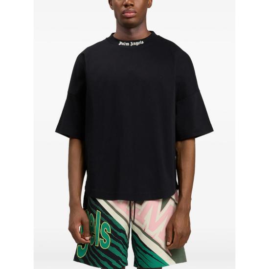 26SS 팜앤젤스 반팔 티셔츠 PMAA10BS26 JER001 1003 BLACK - PALM ANGELS