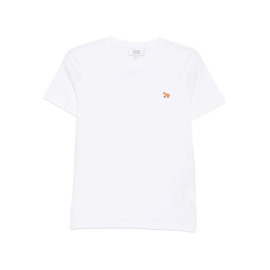 26SS 메종키츠네 베이비 폭스 레귤러 티셔츠 PW00115KJ7026 WHITE