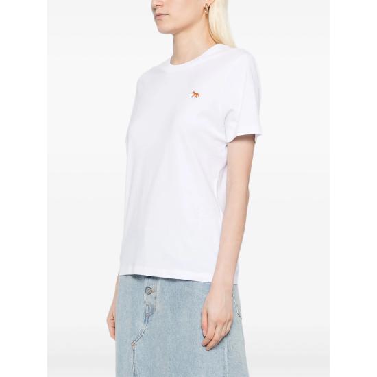 26SS 메종키츠네 베이비 폭스 레귤러 티셔츠 PW00115KJ7026 WHITE - MAISON KITSUNE